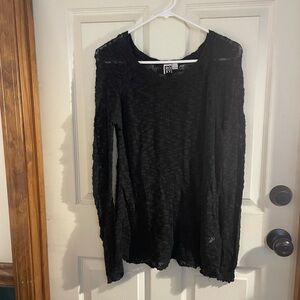 Roxy Black Knit Top